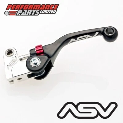 Palanca de embrague corta irrompible negra ASV F4 para Honda CRF250 R / RX 2017 Foto 1 de 4