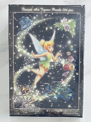 Disney Tinker Bell Stained Art Jigsaw Puzzle 266 Pieces,New Sealed,made in Japan - Image 1 of 4