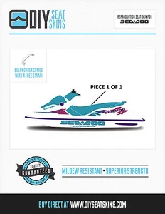 Seat Cover SPI RX DI GSX GSI HX SP XP SPX SEA DOO TEAL 92 93 94 95 96+* USA MADE - Bild 1 von 2