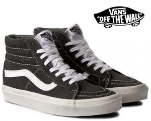SCARPE VANS SK8-HI ORIGINALI REISSUE GUNMETAL UOMO DONNA UNISEX COD.VN0A2XSBORW - Foto 1 di 6
