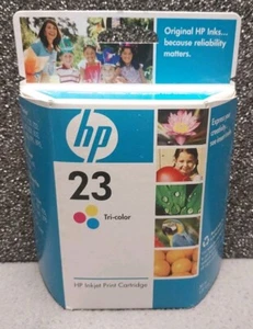 Original HP 23 dreifarbige Tintenpatrone NEU OEM abgelaufen - SCHNELLER VERSAND - Bild 1 von 3
