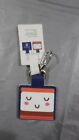 ALDI Quarter Keeper Square Face Key Chain Fob Ring Coin Purse Wallet Holder 