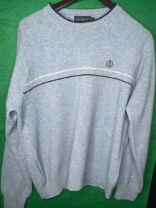 Henri Lloyd Size L 100% Lamswool Men's Sweatshirt in Gray - Picture 1 of 11