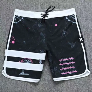 Spandex Waterproof Swimwear Men's Beachwear Hurley Surf Pants Board Shorts E1035 - Picture 1 of 4