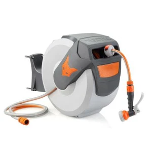 Avvolgitubo automatico da parete con tubo flessibile 30 m FUXTEC FX-WSA30 - Foto 1 di 10