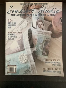 Somerset Studio Magazine,  The Art of Paper & Mixed Media   Jan /Feb, 2018 - Picture 1 of 7