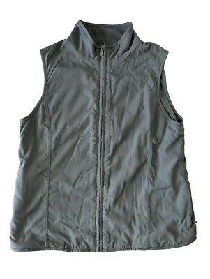 Pendleton Suéter Para Mujer Talla M Reversible Nylon Polar Chaleco Verde Foto 1 de 4