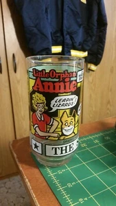 Vintage 1976 Little Orphan Annie Sunday Funnies Glas - Bild 1 von 3