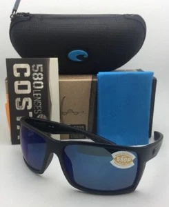 Polarisierte COSTA Sonnenbrille REEFTON RFT 01 Verdunkelungsgestell mit 580 grau + blau verspiegelt - Bild 1 von 12
