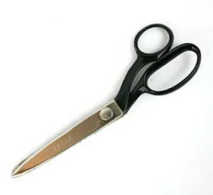 Vintage Wiss CB9 All Metal Steel Pinking Shears Tailor Fabric Sewing Scissors 9" - Picture 1 of 6