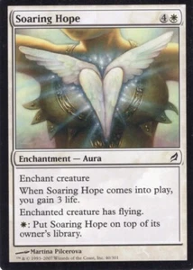 4x SOARING HOPE WHITE LORWYN MTG MAGIC HP X4 (il tuo costruttore di mazzi) - Foto 1 di 1