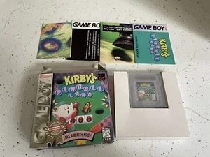 Players Choice Kirby's Pinball Land (Nintendo Game Boy) CIB Complete Sku1 - Picture 1 of 9