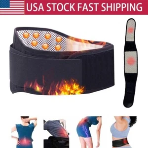 Lower Back Brace Support Belt Therapy Waist Belt with Breathable Mesh for Back - Picture 1 of 14