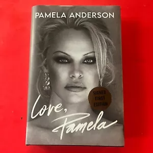 LOVE, PAMELA by PAMELA ANDERSON - SIGNED first edition 2023 HC BOOK w/ DJ - NEW - Picture 1 of 8