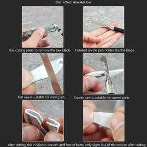 Mini Bügelsäge Exquisite Hand DIY Werkzeug Modell Handwerk für Model [de] - Bild 1 von 9