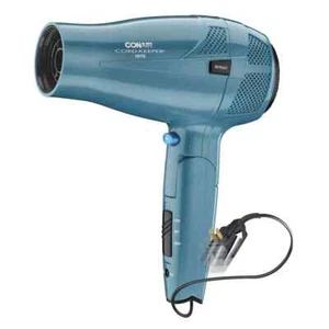 Conair Asciugacapelli 1875W Pieghevole Compatto Piccolo Mini Travel Size Doppia Tensione - Foto 1 di 16