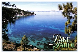 Postal de Lake Tahoe California Nevada - Imagen 1 de 2