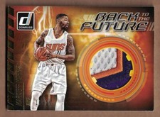 2016-17 DONRUSS BACK TO THE FUTURE MATERIALS PRIME #5 MARKIEFF MORRIS #10/10