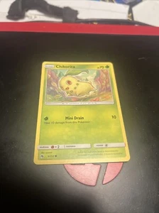 Pokémon TCG Chikorita - Verlorener Donner 6/214 Regular Common Sammelkarte 2018 - Bild 1 von 2
