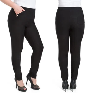 Elegante Damenhose mit geraden Beinen Übergröße Hose Taschen 2XL-6XL W18-010 - Bild 1 von 4