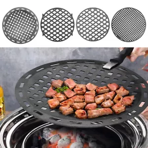 Cast Iron Cooking Grate Round Grill BBQ Grill Grid Replacement Barbecue Tools - Picture 1 of 37