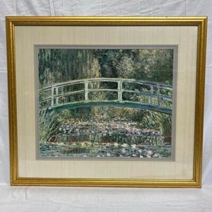 The Waterlily Pond Green Harmony By Claude Monet 1899 Art Deco 30x35 Print - Picture 1 of 5