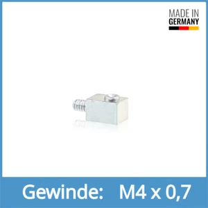 DIN 3405 D3 M4 x 0,7 Stahl verzinkt Trichterschmiernippel Schmiernippel - Picture 1 of 1