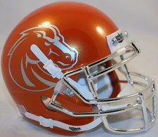 BOISE STATE BRONCOS (ORANGE ALT6) Schutt XP Mini Helmet