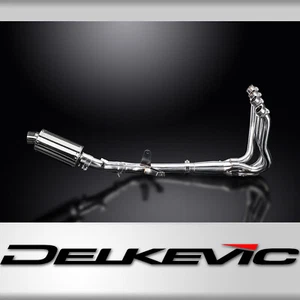 Suzuki GSX-S1000 2016-2024 Complete Exhaust 4-1 9" Oval Stainless Muffler - Picture 1 of 5