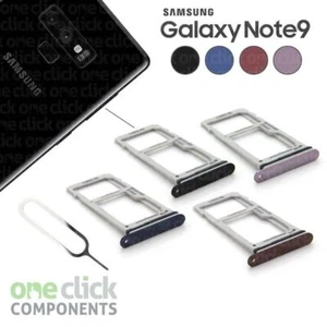 Waterproof Nano Sim Card & Micro SD Tray Slot Holder for Samsung Galaxy Note 9 - Picture 1 of 15