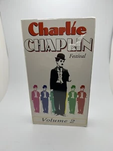 Charlie Chaplin Festival Volume 2 (VHS) New, Normal Wear On Box/Wrapping - Picture 1 of 6