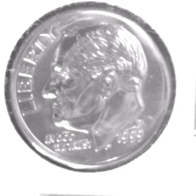 1999 P ROOSEVELT DIME 10 Cent 10C LOW TO MID MS GRADE KM# 195a EB#3176 - Image 1 of 4