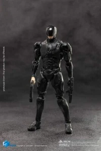 Hiya Toys LR0083 Exquisite Mini ROBCOP 2014 ROBOCOP BLACK 1/18 4" Action Figure - Picture 1 of 4