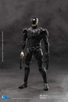 Hiya Toys LR0083 Exquisite Mini ROBCOP 2014 ROBOCOP BLACK 1/18 4" Action Figure - Image 1 of 4