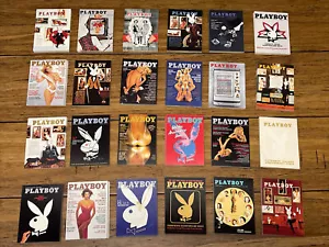 Playboy Magazin Menge 24 Coverausgabe Sammelkarten von 1993 neuwertig - Bild 1 von 24
