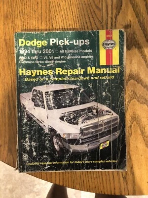 Guía de reparación Haynes Dodger Ram Foto 1 de 4
