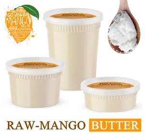 Raw Mango Butter 100% Pure Organic Natural Unrefined For Skin, Face, Hair Bulk - Picture 1 of 32