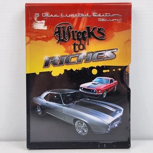Wrecks To Riches Season 1 | 5-DVD Steel Case Discovery Channel Muscle Cars Reg 4 - Picture 1 of 2