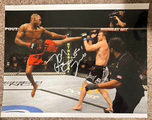 Jon Bones Jones  11x14 UFC PHOTO autographed HOF