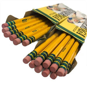 Vintage DIXON TICONDEROGA #13883 Collectible Ethan Allen Wood Pencils #4 Hard - Picture 1 of 10