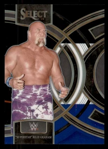 Superstar" Billy Graham 2024 Panini Select WWE #136 Black & Blue Prizms /399 - Bild 1 von 2