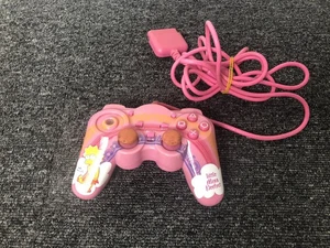 Sony PS2 Wired Controller Pink Lisa Simpson Controller - Rare NO D-PAD - Picture 1 of 5