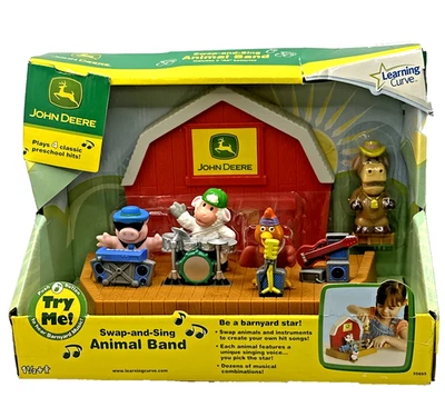 JOHN DEERE Learning Curve Swap And Sing Farm Animal Band Barnyard PlaySet - Image 1 of 4