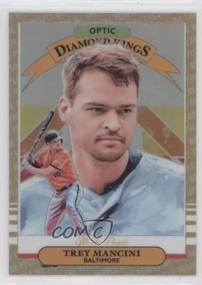 2019 Panini Donruss Optic Diamond Kings We the People Prizm /76 Trey Mancini #5 - Image 1 of 2
