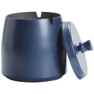Ashtray with Lid for Cigarette, Stainless Steel Smokeless Odorless Windproof ... - Picture 1 of 7