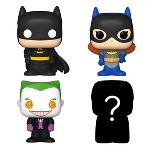 Funko Bitty POP! DC - Batman, Batgirl, the Joker and A Surprise Mystery Mini Fig - Picture 1 of 10
