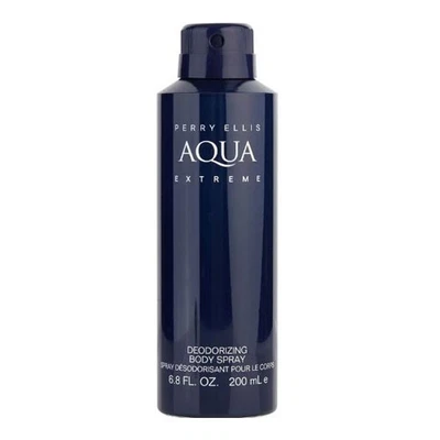 Spray corporal Perry Ellis Aqua Extreme 6 oz para hombre | Aromas cítricos frescos clásicos Foto 1 de 4