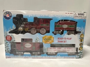 Lionel North Pole Central Lines 37-Piece Ready-To-Play Train Set - Picture 1 of 10