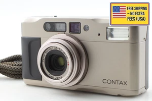 LCD no leak [N MINT w/strap]  Contax TVS II Point & Shoot Film Camera From JAPAN - Picture 1 of 12