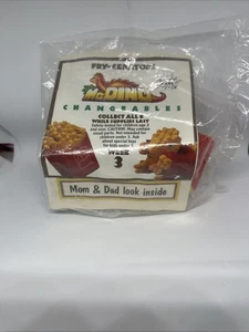 1990 McDonalds Happy Meal McDino Changeables "Fry-Ceratops".  Neu in Verpackung - Bild 1 von 2